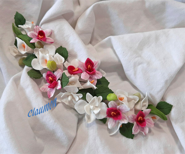 Tocado de Orquidea